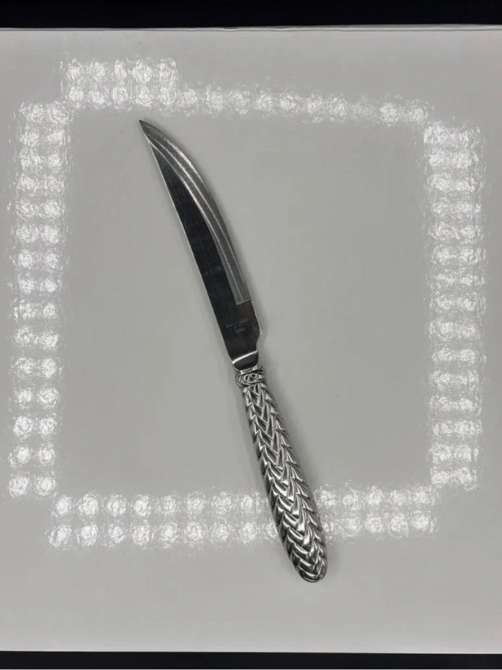 Ralph Lauren Equestrian Braid Stainless Steak Knife